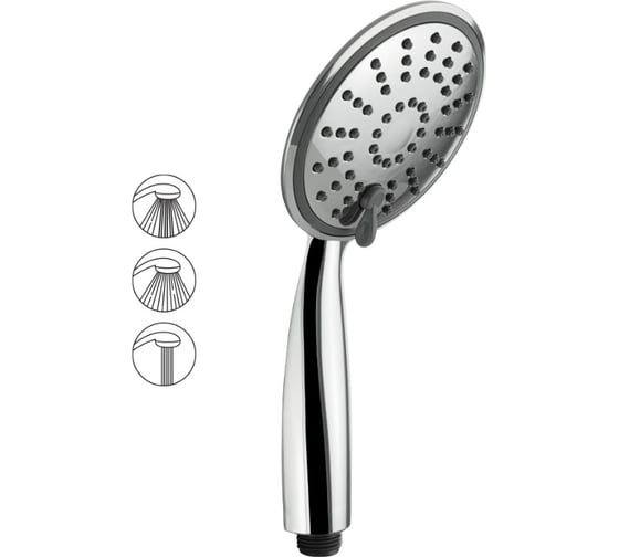 Лейка душевая массажная GFmark большая 6033 1