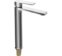 Смеситель для раковины FABIA квадратный корпус, высокий, цвет хром 9736