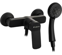 Смеситель для душевой кабины FABIA с гибким душевым шлангом, шаровый, цвет черный 9604