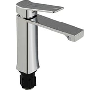 Смеситель для раковины FABIA литой квадратный корпус, цвет хром 9741