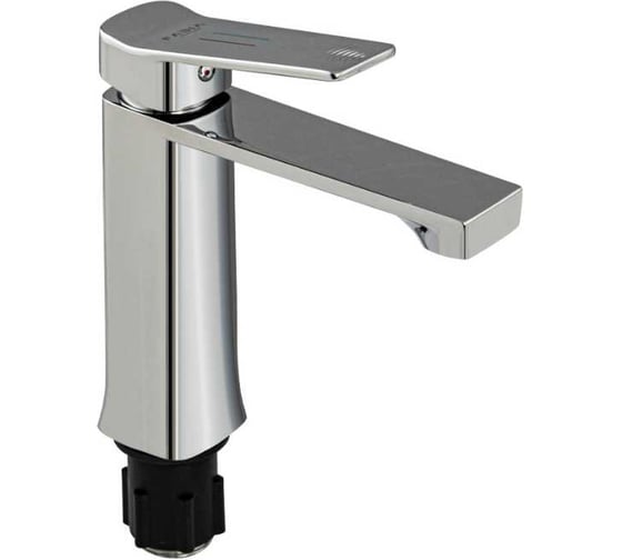 Смеситель для раковины FABIA литой квадратный корпус, цвет хром 9741 1