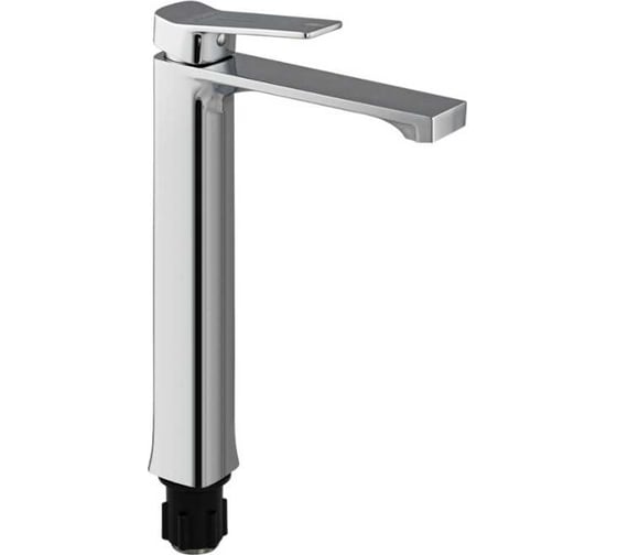 Смеситель для раковины FABIA литой высокий квадратный корпус, цвет хром 9743 1