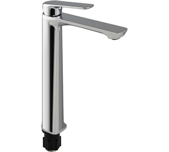 Смеситель для раковины FABIA литой высокий круглый корпус, цвет хром 9744 1