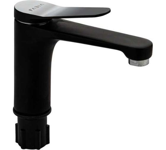Смеситель для раковины FABIA литой корпус, цвет хром + черная эмаль 9635 1