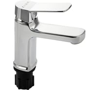 Смеситель для раковины FABIA шаровый, литой корпус, цвет хром 9600