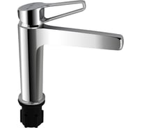 Смеситель для раковины FABIA шаровый, ручка с прорезью, цвет хром 9732