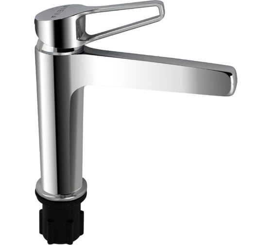 Смеситель для раковины FABIA шаровый, ручка с прорезью, цвет хром 9732 1