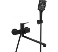 Смеситель для ванны однорычажный ViEiR с длинным изливом, черный V243542-C