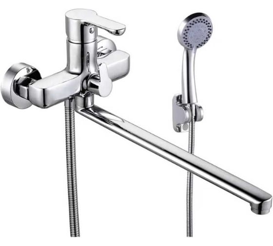 Смеситель для ванны однорычажный ViEiR с длинным изливом, хром V233541 1