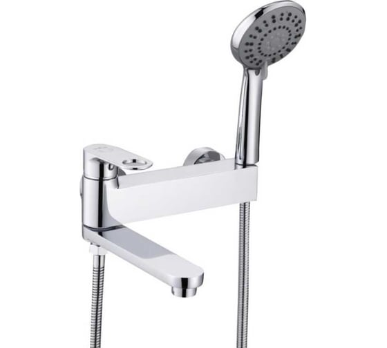 Смеситель для ванны однорычажный ViEiR латунный с поворотным, коротким изливом, хром V043532 1