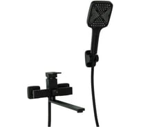 Смеситель для ванны однорычажный ViEiR с длинным изливом, черный V193541-C