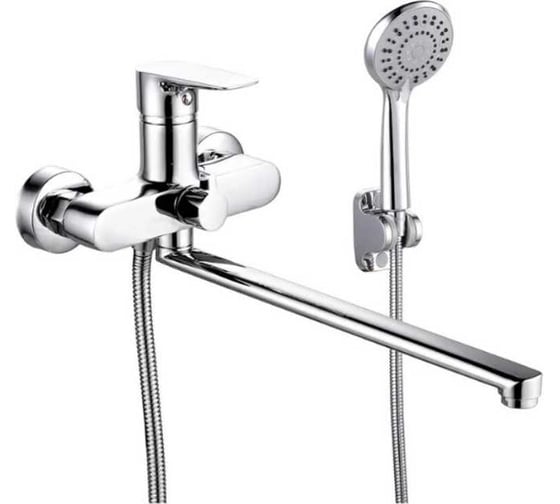 Смеситель для ванны однорычажный ViEiR с длинным изливом, хром V263541 1