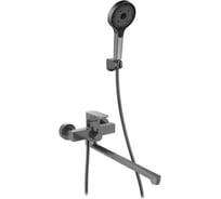 Смеситель для ванны однорычажный ViEiR с длинным изливом, графит V283541-G