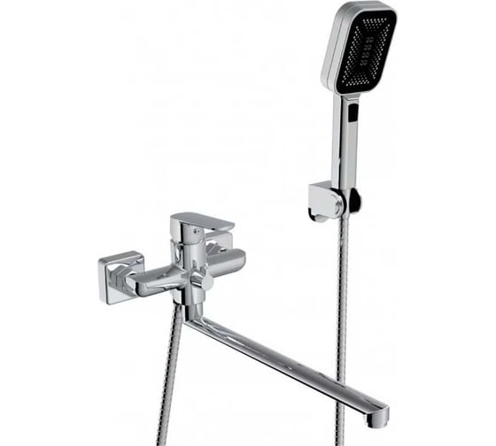 Смеситель для ванны однорычажный ViEiR с длинным изливом латунь, хром V073542 1