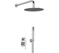 Встроенный смеситель для душа ViEiR на 2 режима, хром, скрытый монтаж, верхний и ручной душ V403563