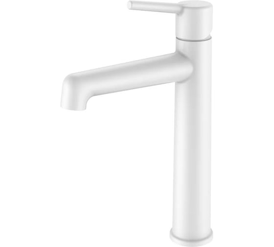 Смеситель для раковины-чаши однорычажный высокий ViEiR латунь белый керамический картридж для умывальника-чаши V103513-F 1