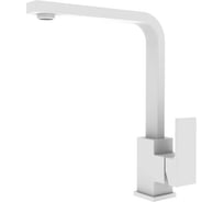 Смеситель для кухни однорычажный высокий ViEiR белый, излив высокого подъёма, V393521-F