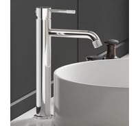 Смеситель для чаши однорычажный высокий ViEiR хром аэратор для накладной раковины V402512