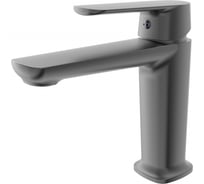 Смеситель для раковины ViEiR однорычажный латунь графит керамический картридж для умывальника V073513-G