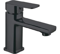 Смеситель для раковины ViEiR однорычажный латунь черный керамический картридж для умывальника V113512-C