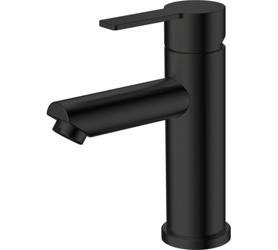 Смеситель для раковины Agger Easy однорычажный, черный матовый A3102144 1