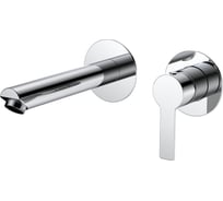 Смеситель для раковины Agger Easy однорычажный, встраиваемый, хром глянцевый A3172200