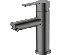 Смеситель для раковины Agger Easy однорычажный, оружейная сталь матовая A3102155