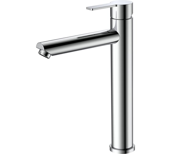 Смеситель для накладной раковины Agger Easy однорычажный, высокий, хром глянцевый A3112100 1