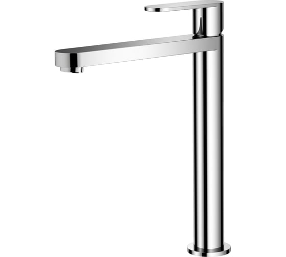 Смеситель для накладной раковины Agger Sweet однорычажный, высокий, хром глянцевый A2712100 1