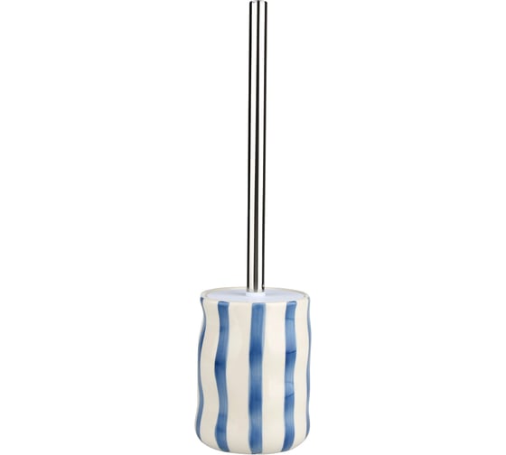 Ерш сантехнический Zenfort Ривьера, керамика, синяя полоска 106436 1