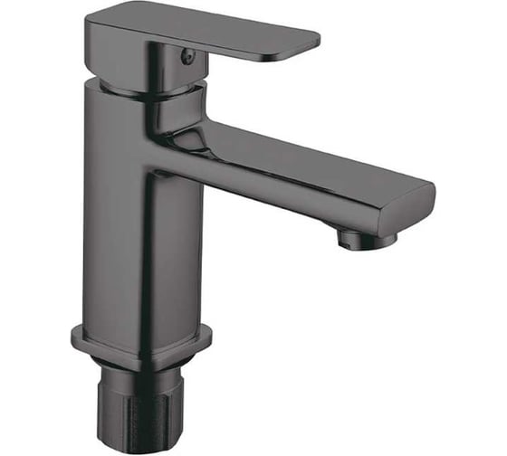 Смеситель для раковины ViEiR однорычажный латунь графит керамический картридж для умывальника V113512-G 1