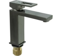 Смеситель для раковины ViEiR однорычажный графит для стильной раковины в ванной комнате V193511-G