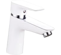 Смеситель для раковины ViEiR однорычажный белый/хром для умывальника V263511-F