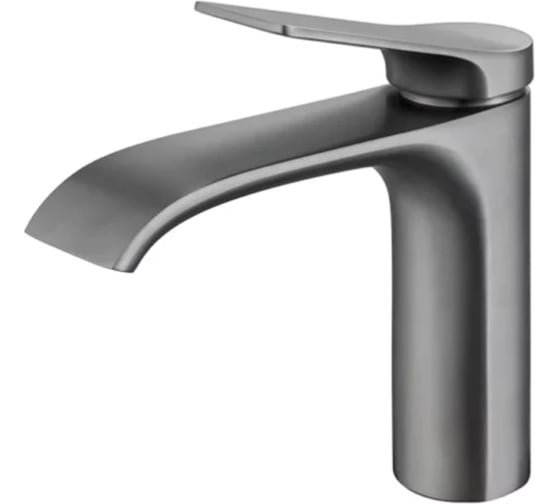 Смеситель для раковины ViEiR однорычажный графит аэратор для умывальника V343511-G 1