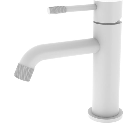 Смеситель для раковины ViEiR однорычажный белый аэратор плавная регулировка струи для умывальника V402511-F 1