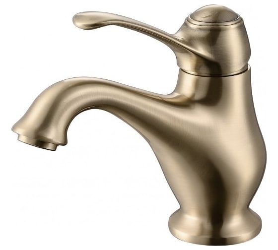 Смеситель для раковины ViEiR однорычажный бронза классический дизайн для умывальника V413511-D 1