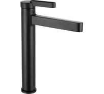 Смеситель для раковины-чаши однорычажный высокий ViEiR латунь черный керамический картридж для умывальника-чаши V083513-C