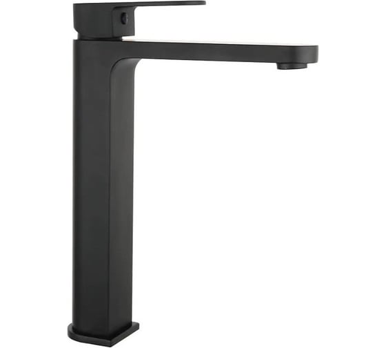 Смеситель для раковины-чаши однорычажный высокий ViEiR черный для умывальника-чаши V283512-C 1