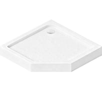 Душевой поддон Aquanet AE90-P-90x90-TRAY Bright пентагональный, сифон Ф90мм, 900х900 мм, белый (352422) 00352422
