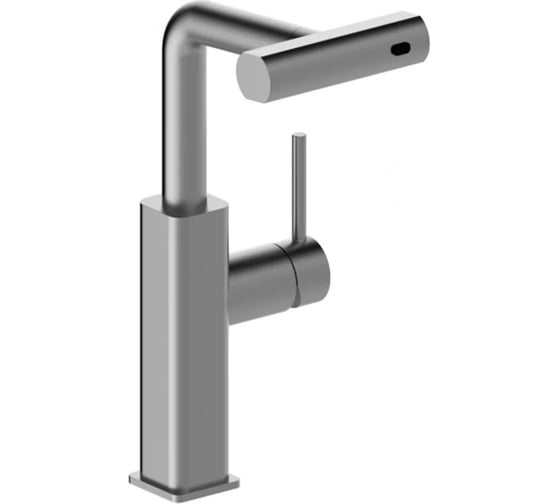 Смеситель для кухни однорычажный ViEiR с выдвижной лейкой и подключением фильтра, графит V15054-G 1