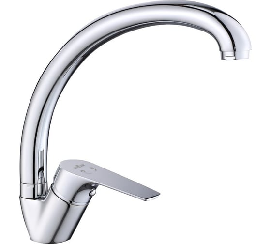 Смеситель для кухни однорычажный ViEiR с высоким изливом, латунь, хром V063521 1