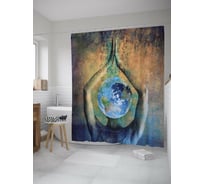 Штора для ванной JoyArty sc_364215