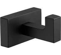 Крючок одинарный для полотенца ViEir, черный, V5001-C