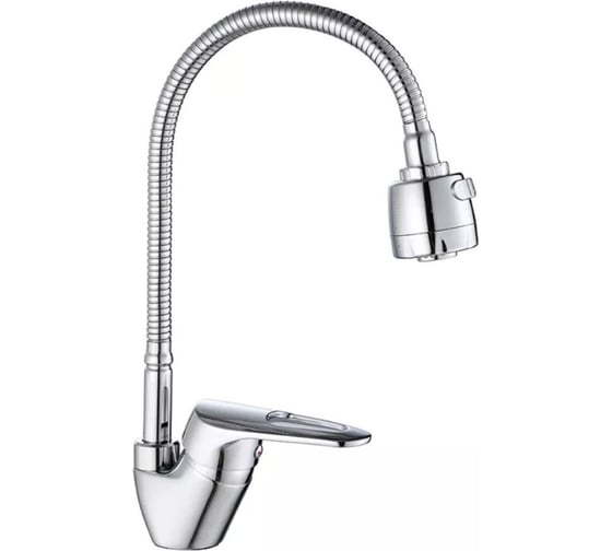 Смеситель для кухни однорычажный ViEiR с гибким изливом V164021 1