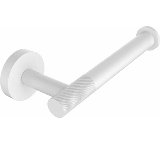 Держатель туалетной бумаги VIEIR без крышки, настенный, нержавеющая сталь, цвет белый, для санузла V5509-F 1