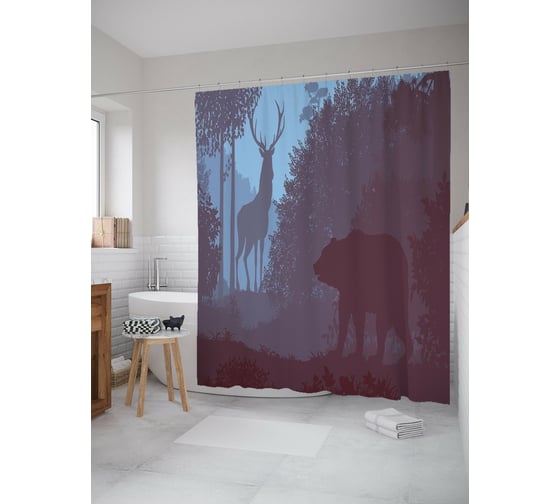 Штора для ванной JoyArty sc_35749 1