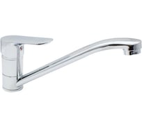 Смеситель для кухни DORON DС 2141, шаровый, хром, излив длинный нос, п/ш 012031