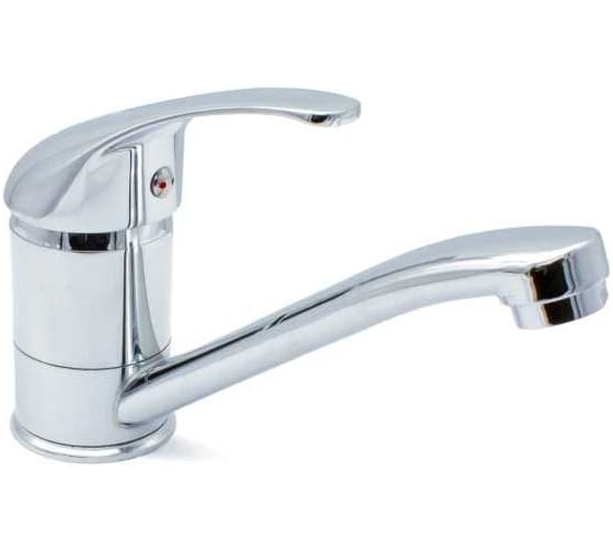 Смеситель для кухни DORON DС 2240, шаровый, хром, излив средний нос, п/ш 012025 1