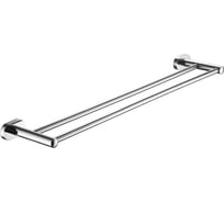 Полотенцедержатель двойной для ванной ViEir нержавеющая сталь, хром, V5118