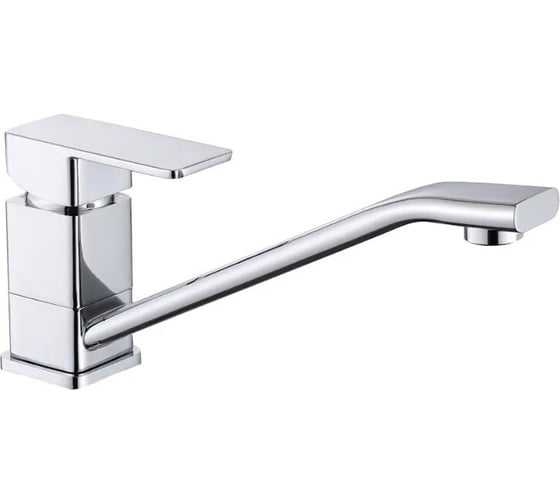 Смеситель для кухни однорычажный ViEiR с низким изливом, латунь, хром V113521 1